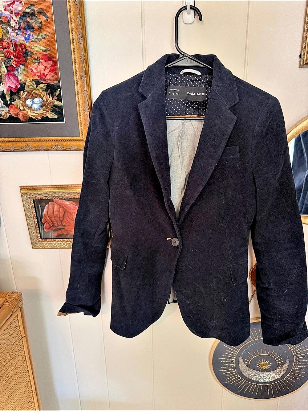 Zara Black Blazer Size Small